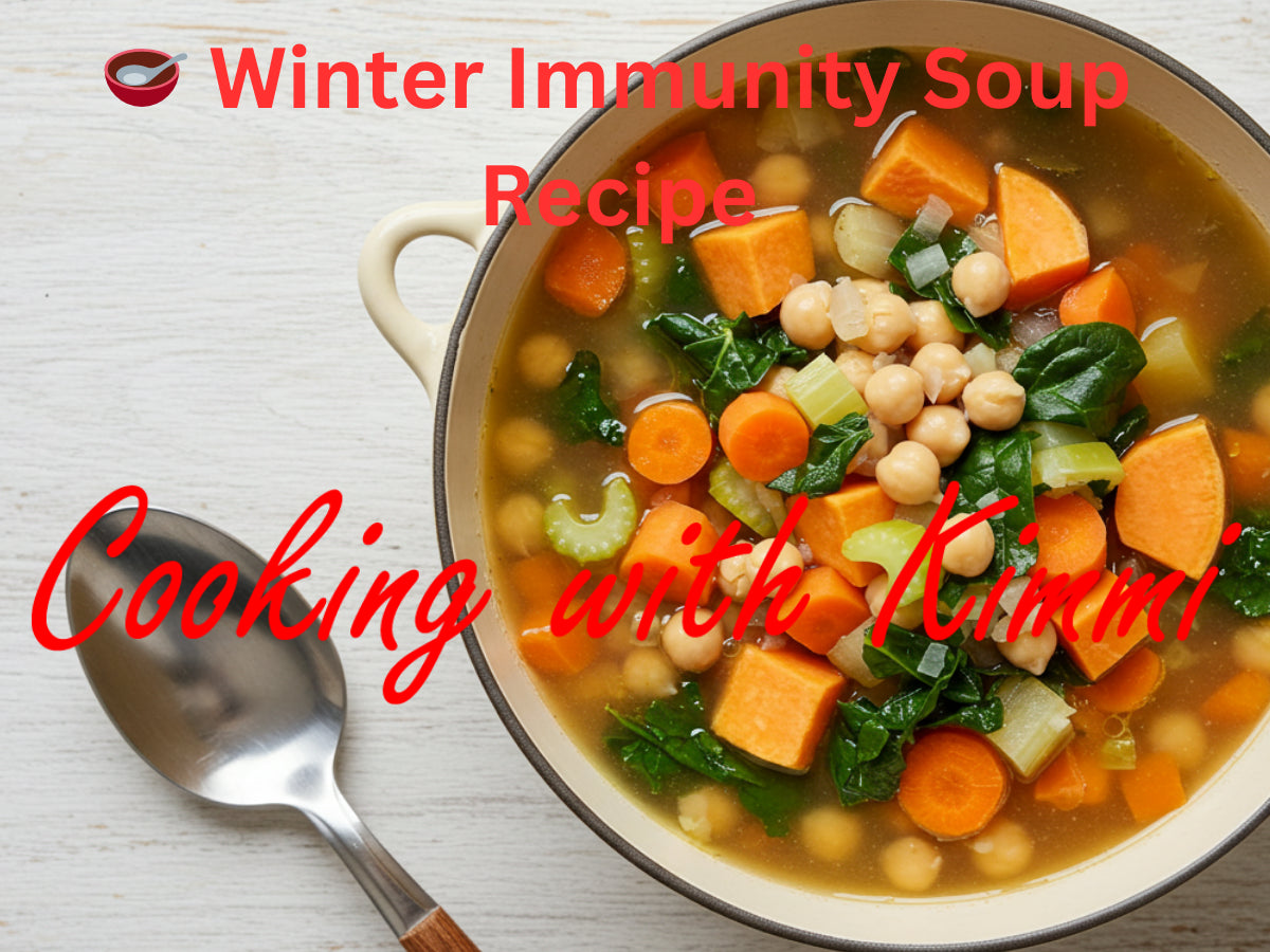 Cooking with Kimmi - π₯£ Winter Immunity Soup Recipe