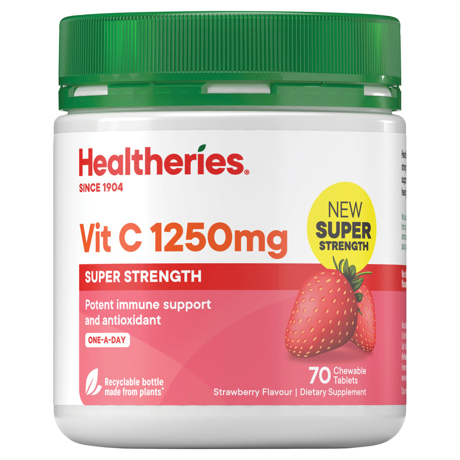 Vit C 1250mg Chewable (Strawberry) 70
