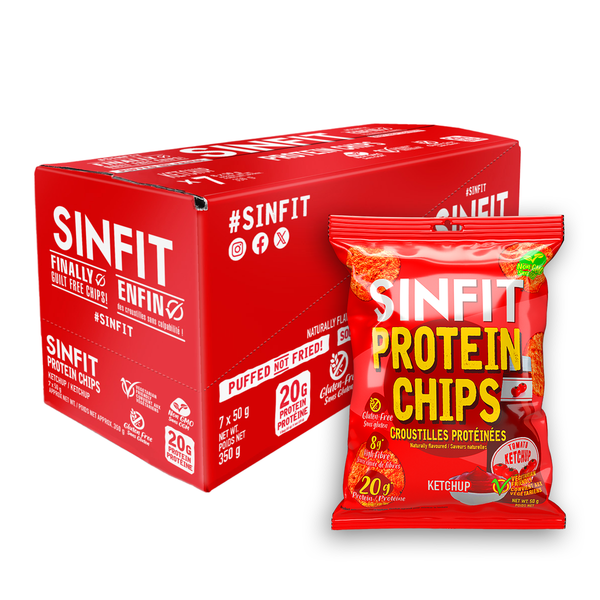SINFIT Ketchup Protein Chips
