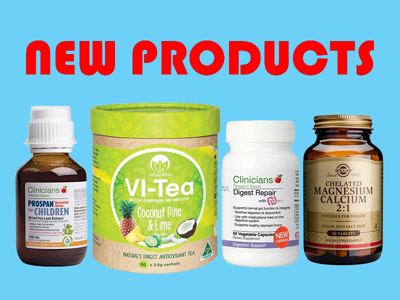 New Products: Clinicians Prospan, Solgar, & Vitawerx Vi-Tea