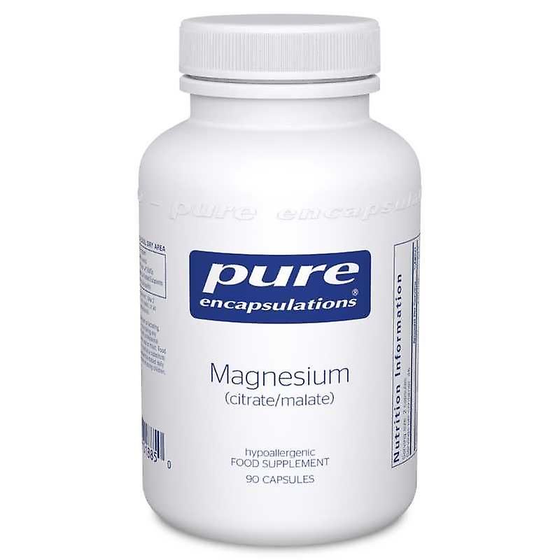 Pure Encapsulation Magnesium Citrate Malate 90 Caps
