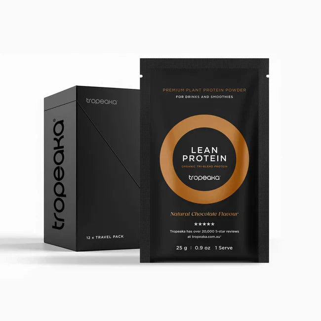 Tropeaka Lean Protein Single Serve Box 25g (Box of 12 single serves)