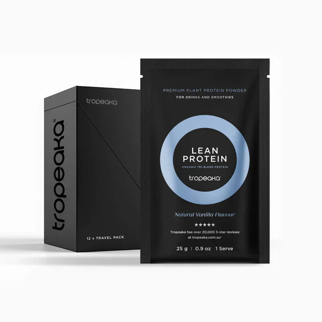 Tropeaka Lean Protein Single Serve Box 25g (Box of 12 single serves)