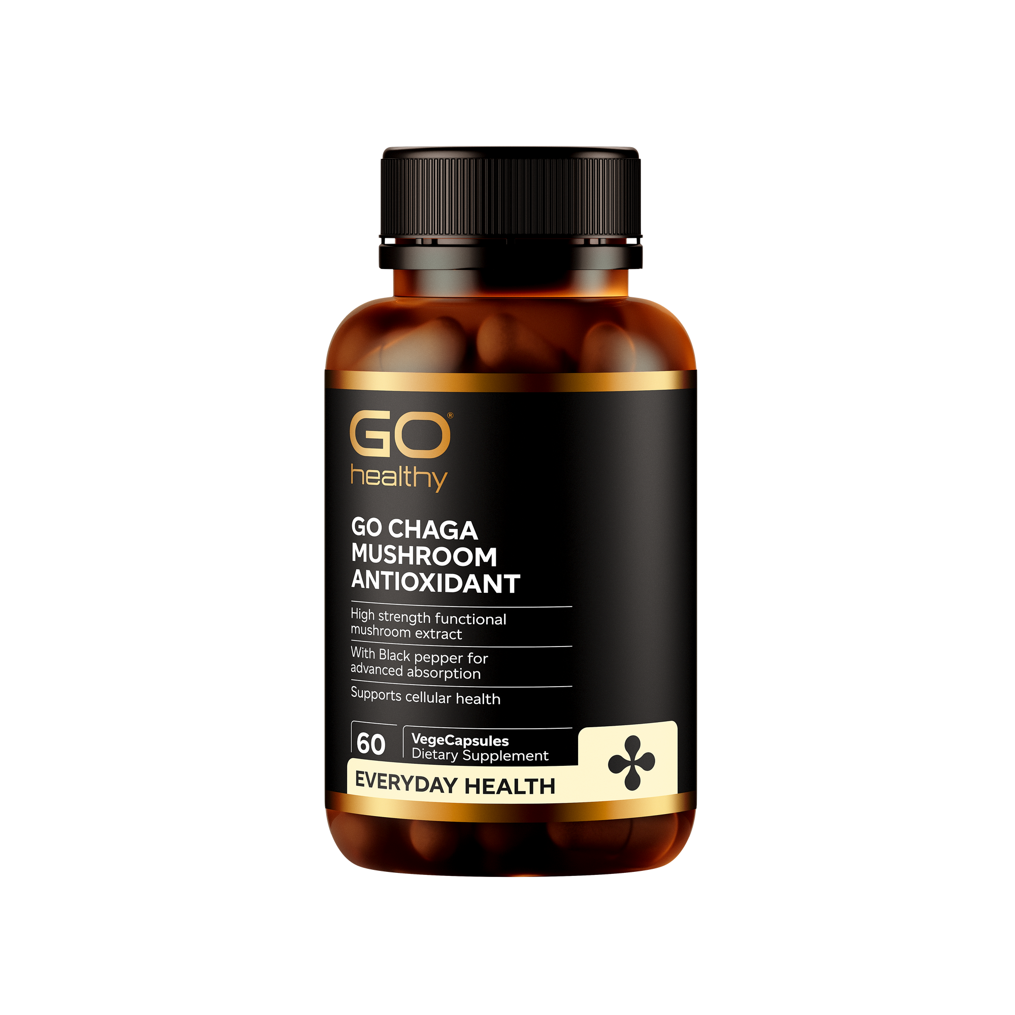 GO Chaga Mushroom Antioxidant 60 VCaps 60