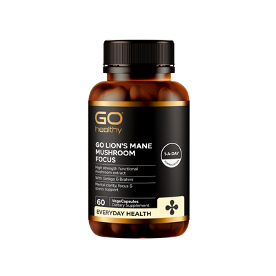 GO Lions Mane Mushroom Focus 60 VCaps 60