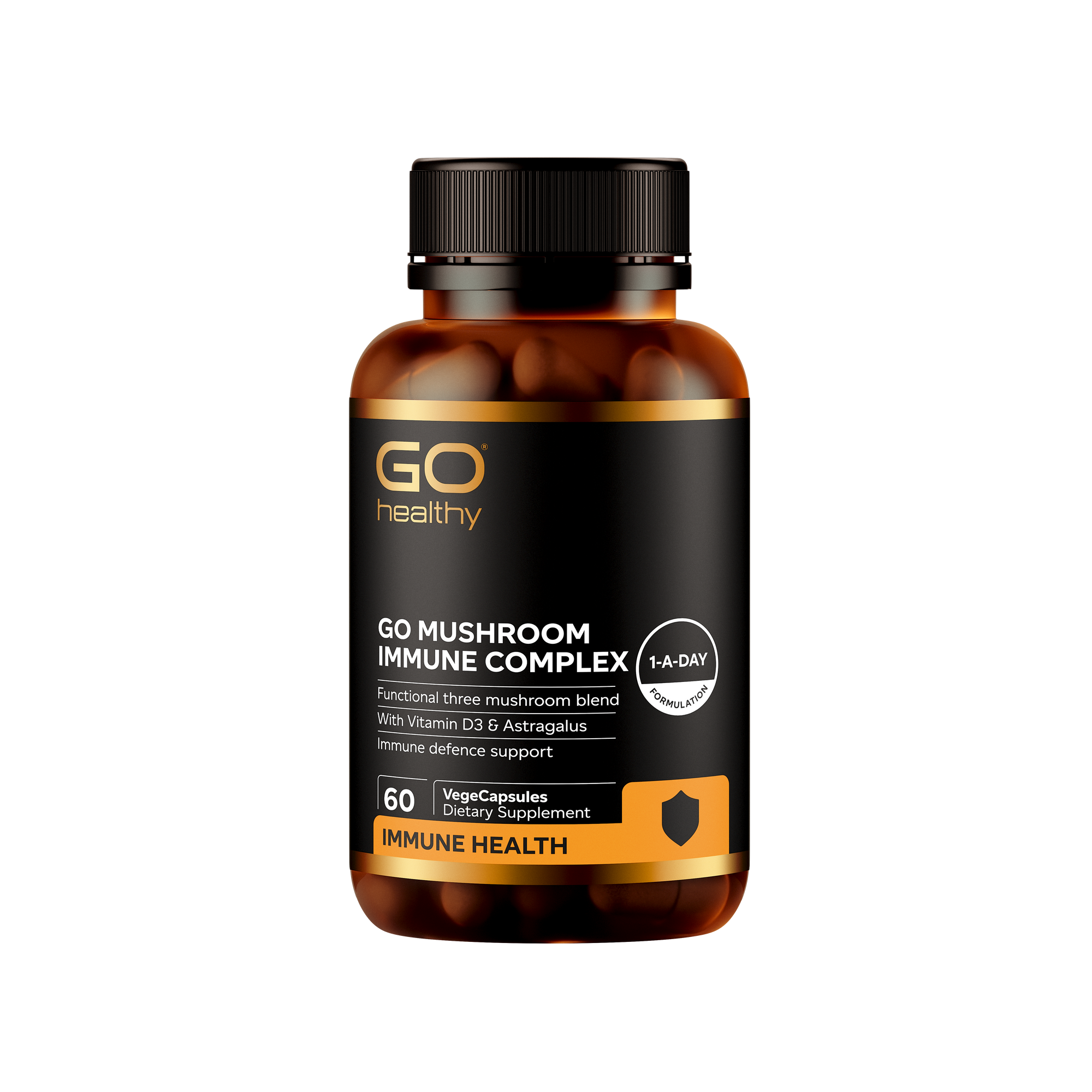 GO Mushroom Immune Complex 60 VCaps 60