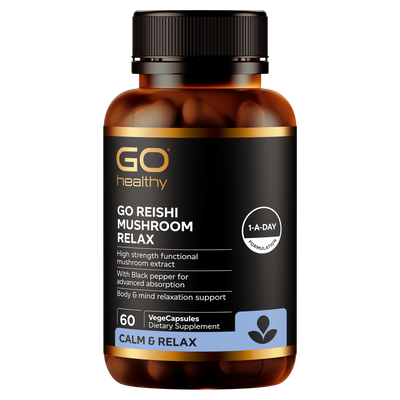 GO Reishi Mushroom Relax 60 VCaps 60