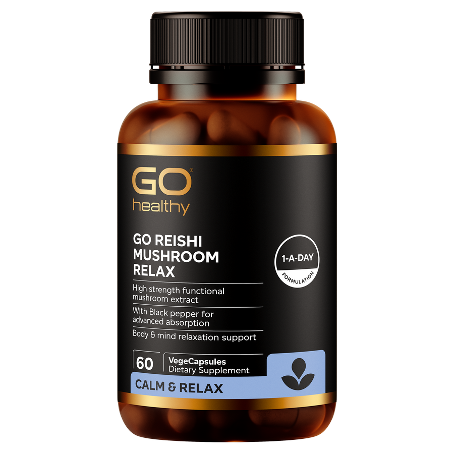 GO Reishi Mushroom Relax 60 VCaps 60