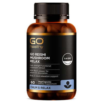 GO Reishi Mushroom Relax 60 VCaps 60