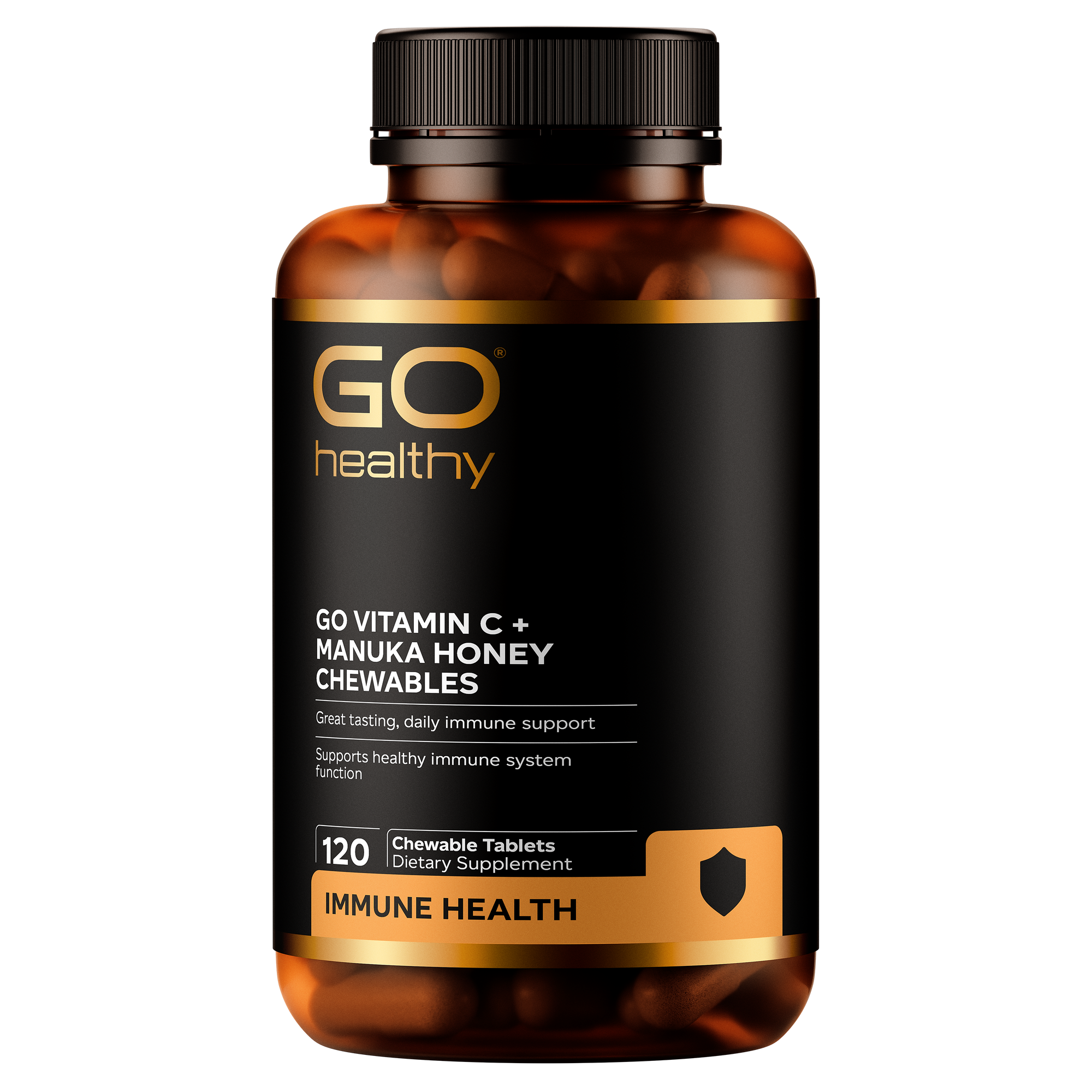 GO Vitamin C + Manuka Honey Chewable 120 Chew Tabs 120