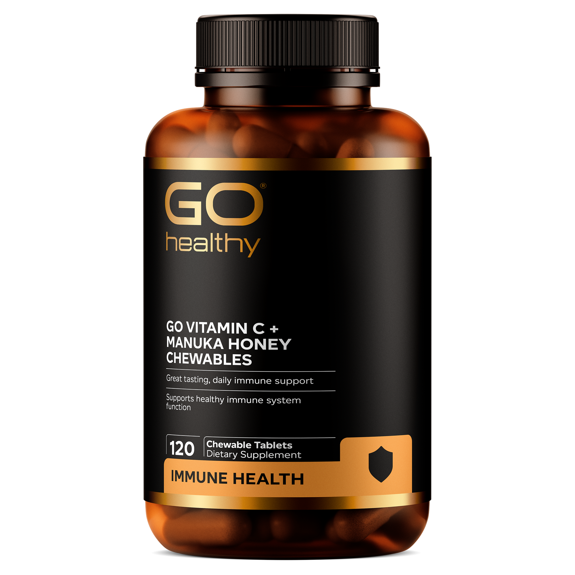 GO Vitamin C + Manuka Honey Chewable 120 Chew Tabs 120