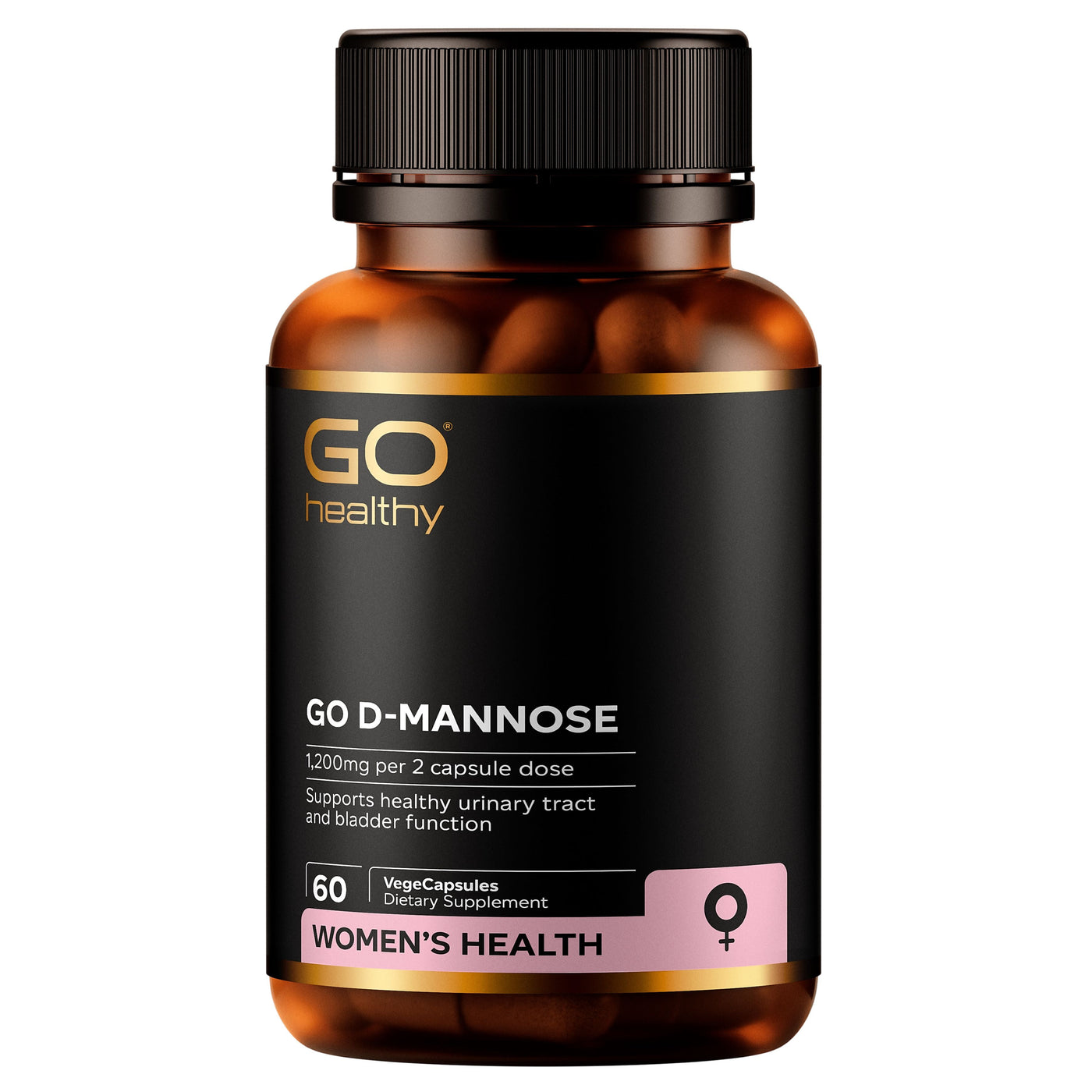 GO D-Mannose 60 VCaps 60