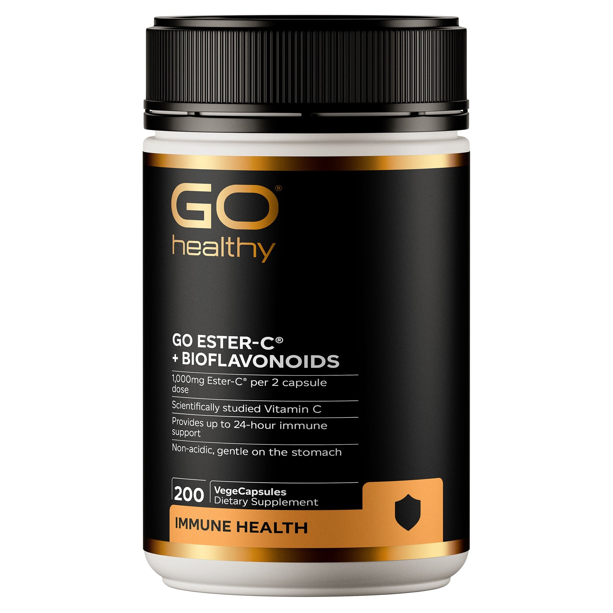GO Ester-C + Bioflavonoids 200 VCaps 200