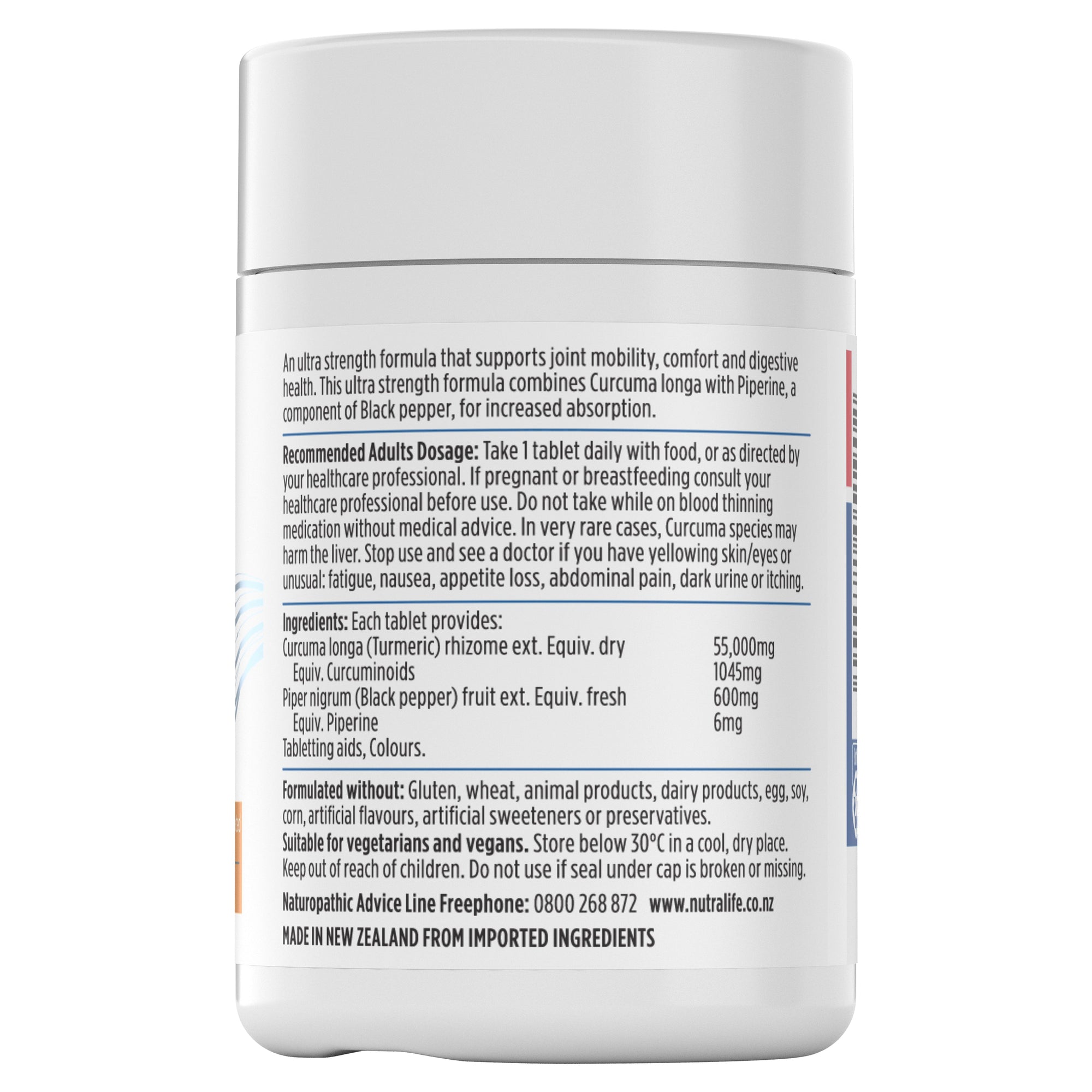 Ultra Strength Turmeric 55,000 + 50