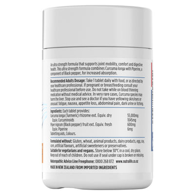 Ultra Strength Turmeric 55,000 + 50