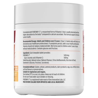 Rapid-C 500mg Chewables 60