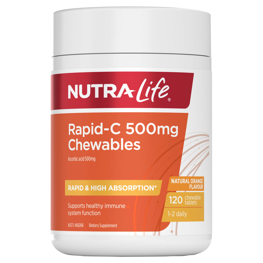 Rapid-C 500mg Chewables 120