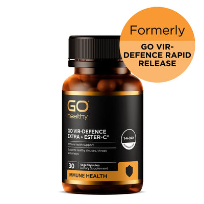 GO Vir-Defence Extra + Ester-C 30 VCaps 30