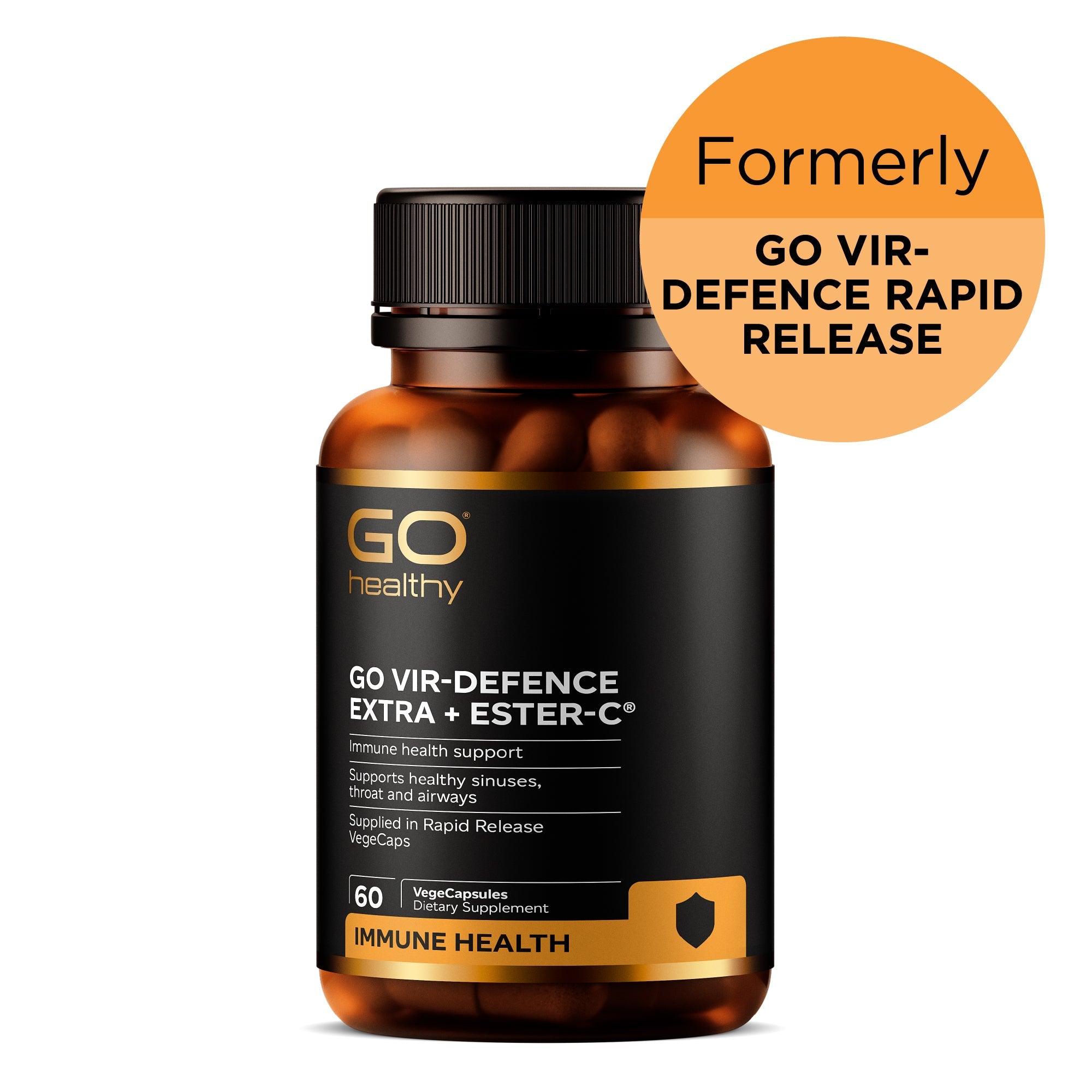 GO Vir-Defence Extra + Ester-C 60 VCaps 60