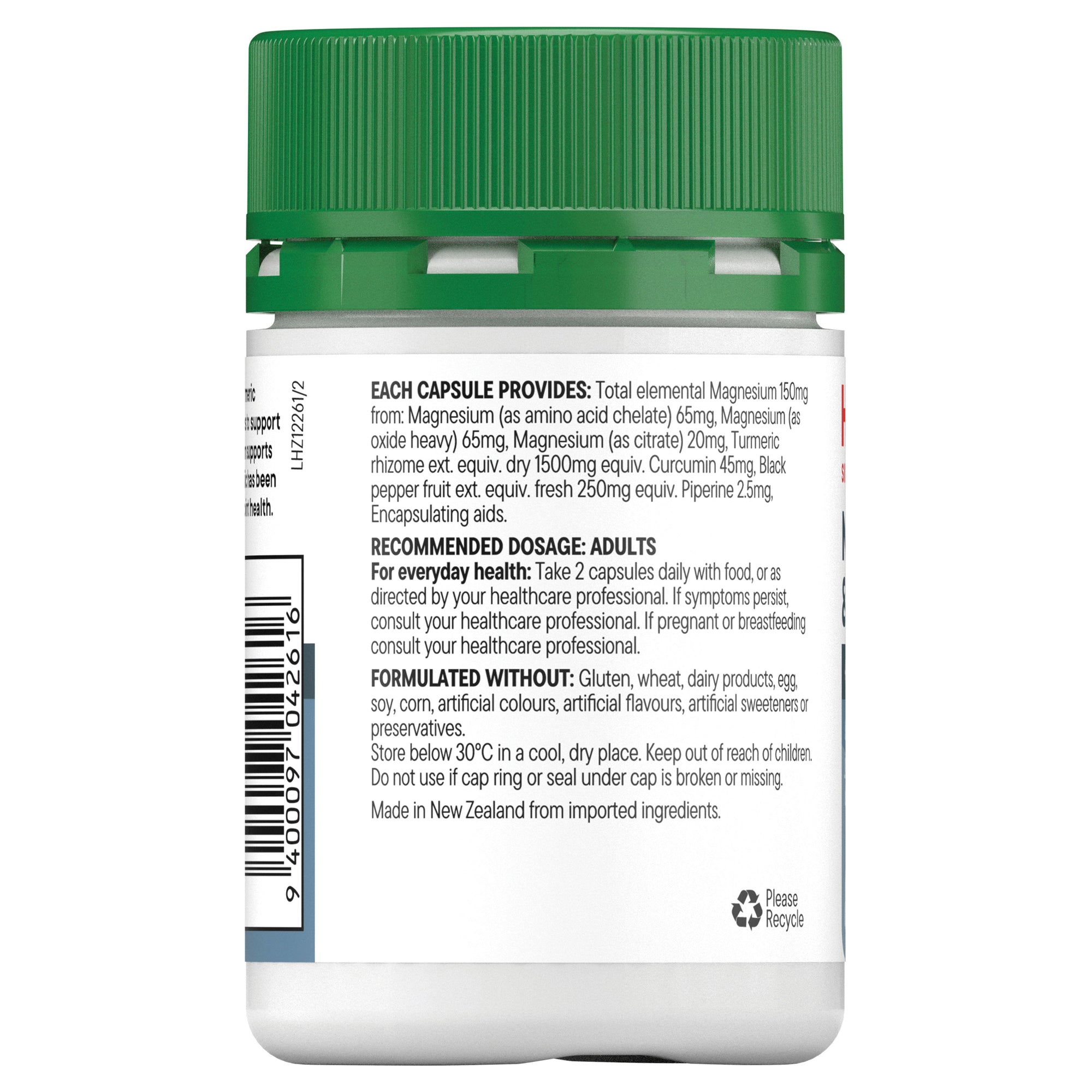 Magnesium + Turmeric 60
