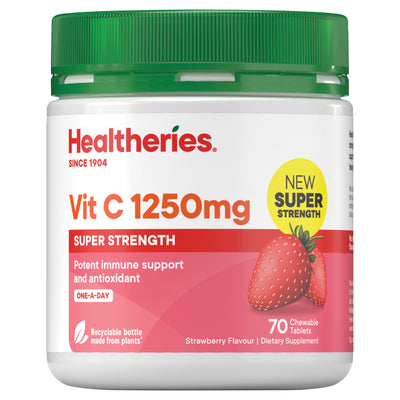Vit C 1250mg Chewable (Strawberry) 70