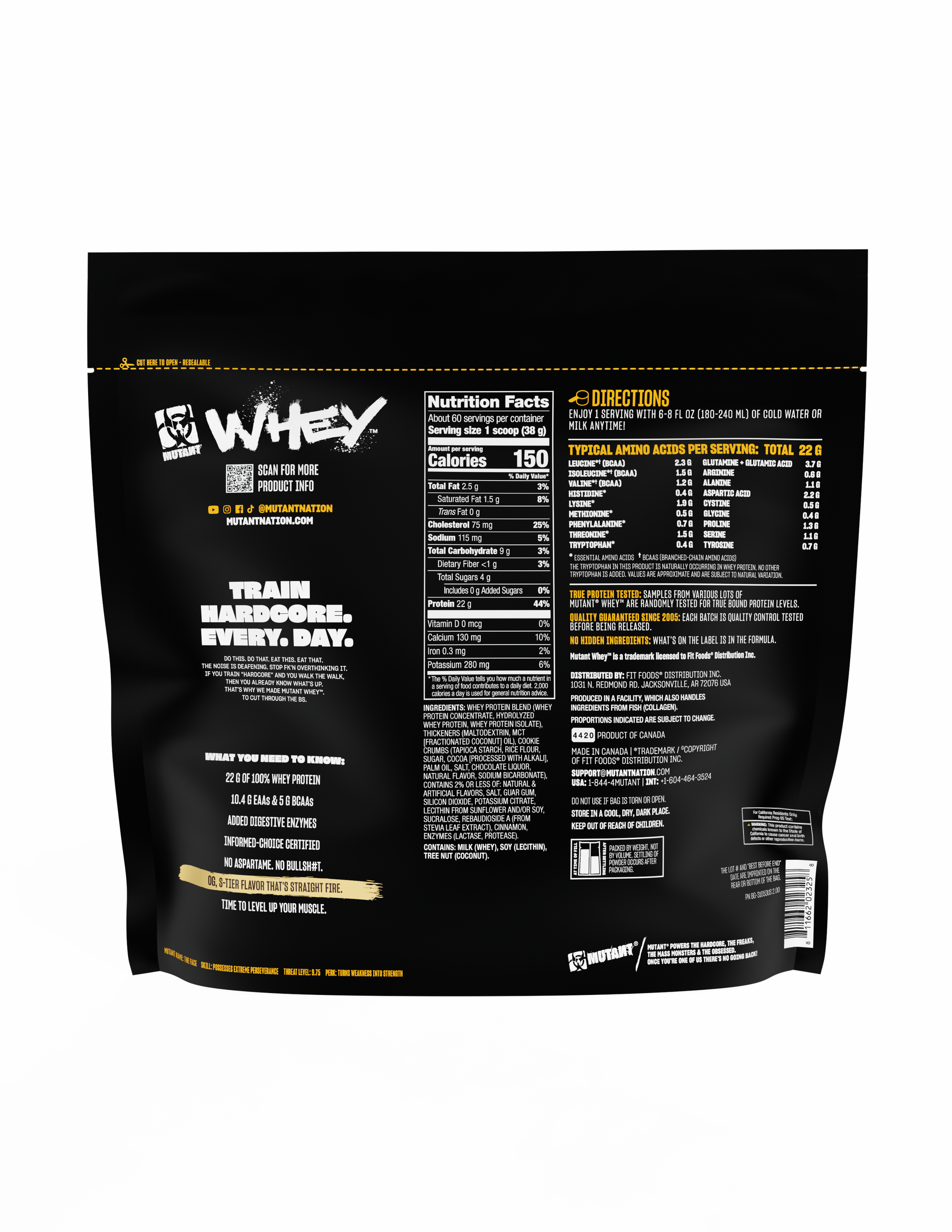 MUTANT® WHEY™ Protein Powder