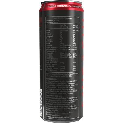Musashi Shred Energy 12 Pack CLEARANCE Short Dated end of 23/09/2026