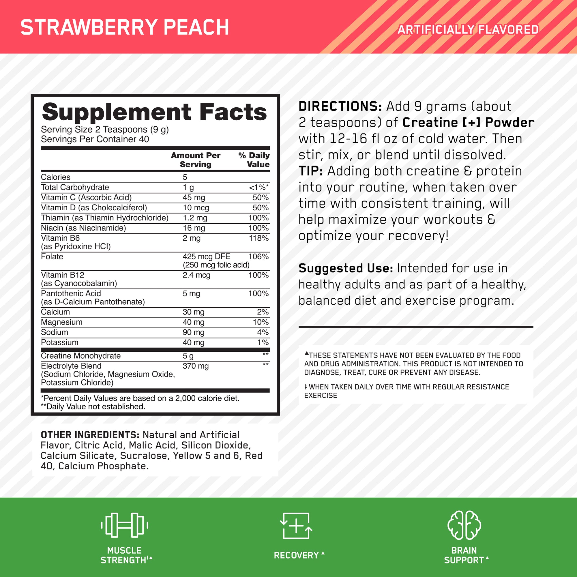 Optimum Nutrition Creatine Plus