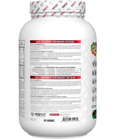 PERFECT SPORTS HULK Clean Mass Gainer 50g Whey Protein 99% Removed Lactose & Gluten Free - Chocolate Ice Cream - 5 Pounds