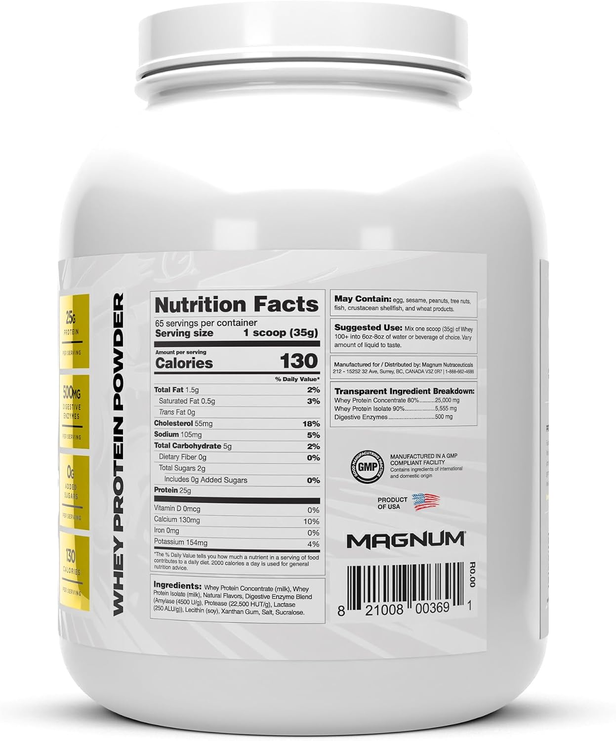 Magnum Whey 100+ 5lb