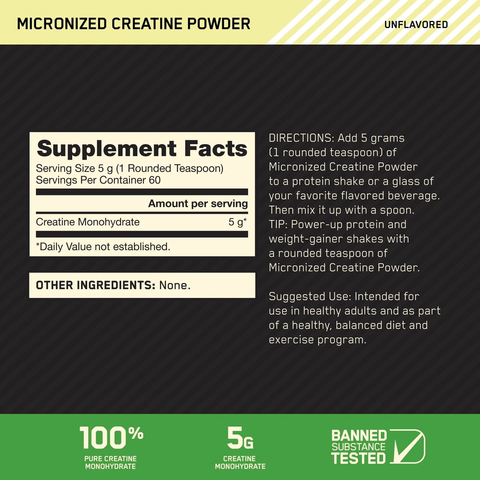 Optimum Nutrition Creatine 300g