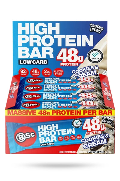 BSc Body Science 92g High Protein Bar (x12)