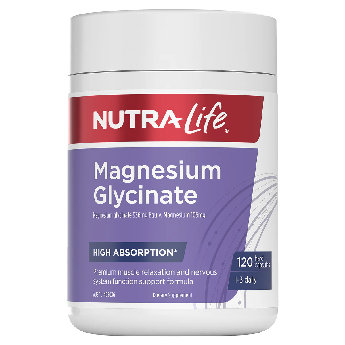 Nutra-Life Magnesium Glycinate 120 caps