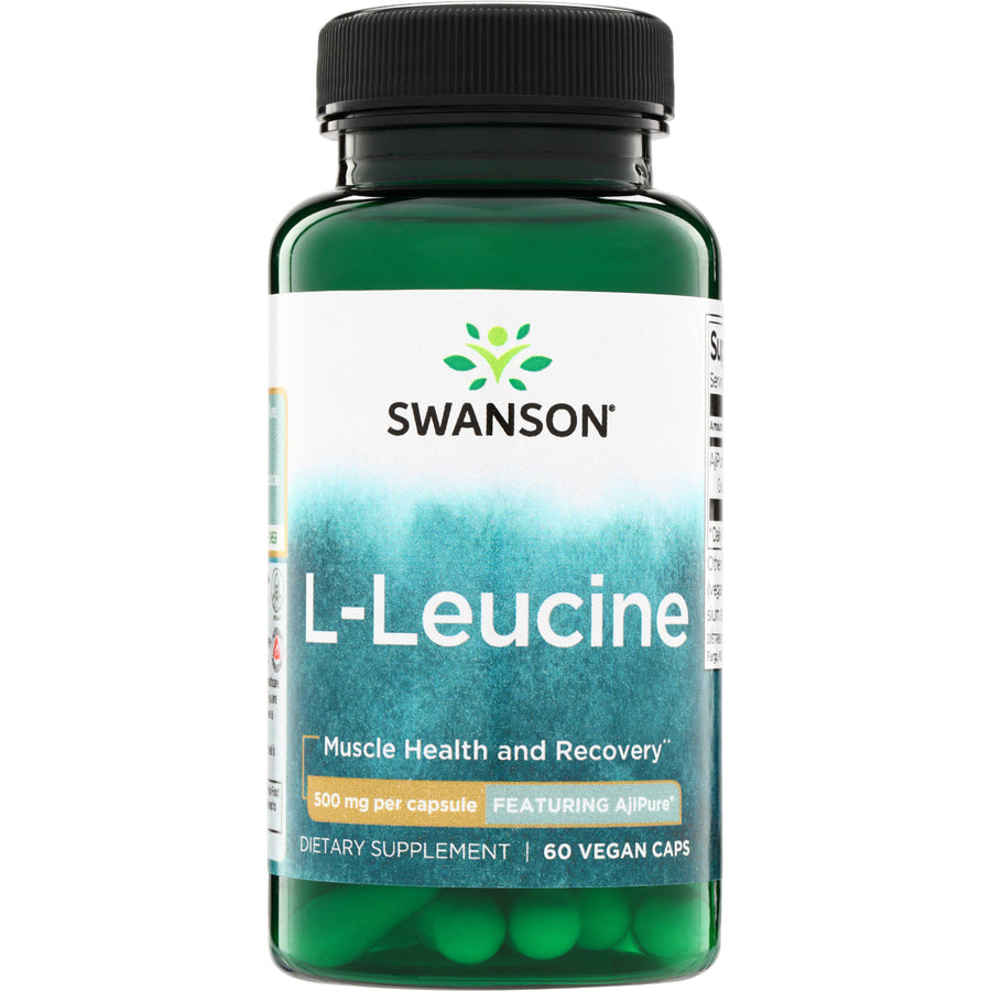 Swanson L-Leucine Ajipure 500mg