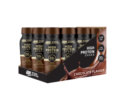 Optimum Nutrition High Protein Shake Ready To Drink 30g 12 Pack CLEARANCE Short Dated end of 04/2026