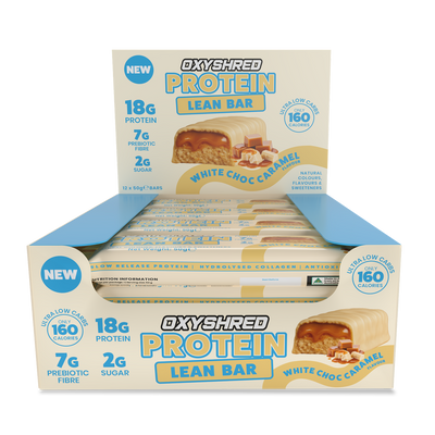 OxyShred Lean Protein Bars (12-Pack) CLEARANCE Short Dated end of 14/10/2026