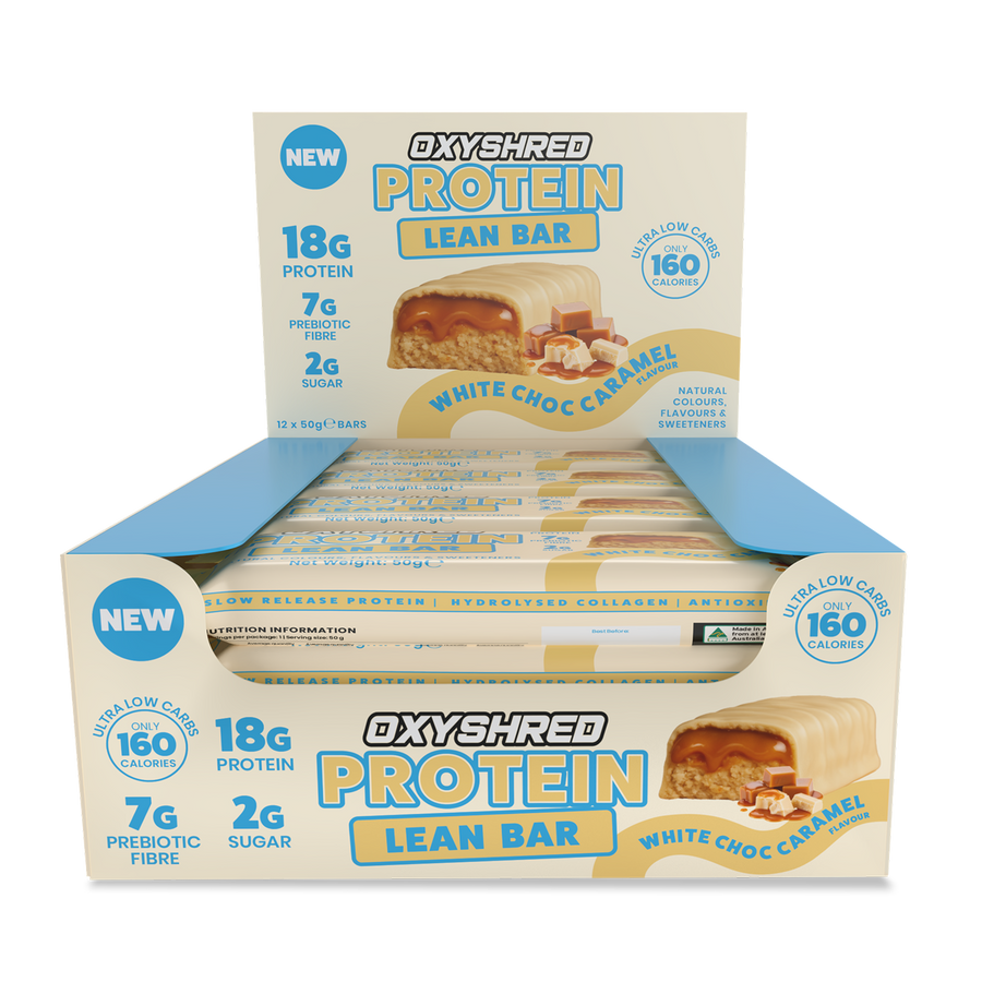 OxyShred Lean Protein Bars (12-Pack) CLEARANCE Short Dated end of 11/11/2026