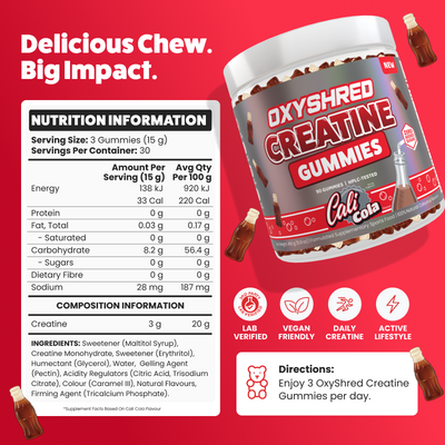 EHP Labs OxyShred Creatine Gummies