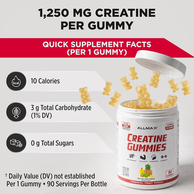 Allmax Creatine Gummies
