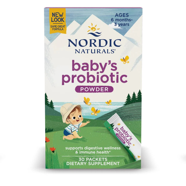Nordic Naturals Baby's Probiotic Powder 30 Packets