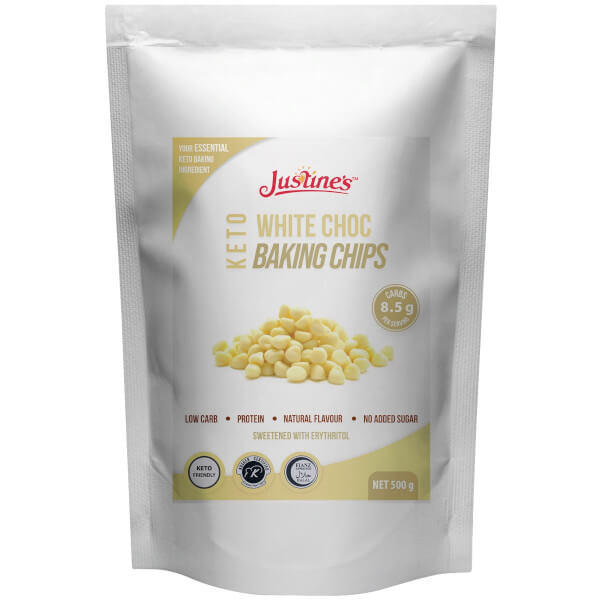 Justine's Keto Friendly Baking Chips 500g