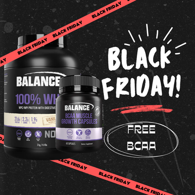 Balance 100% Whey 2kg + FREE BCAA