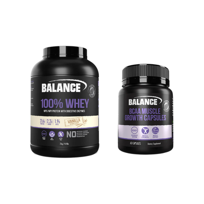 Balance 100% Whey 2kg + FREE BCAA