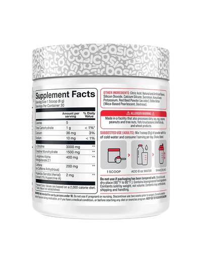 Basic Supplements Mass High Calorie Muscle Mass Gainer + Free Pre-Workout