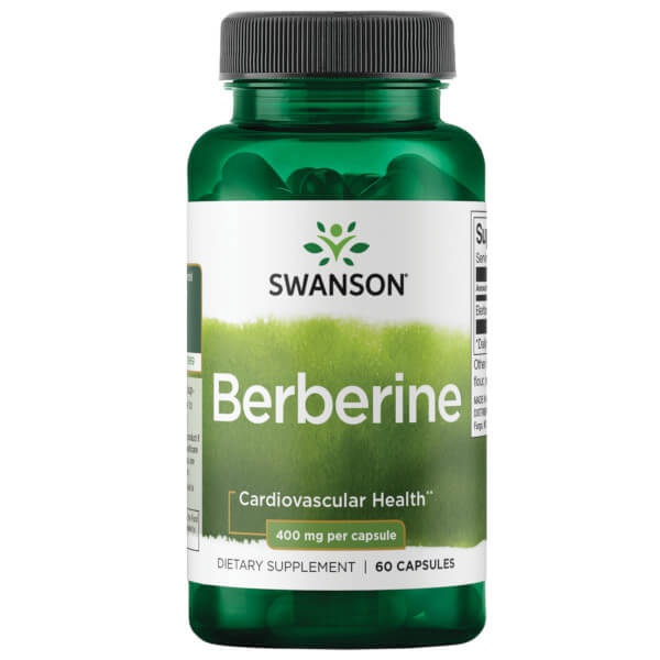 Swanson Berberine 400mg 60 Caps
