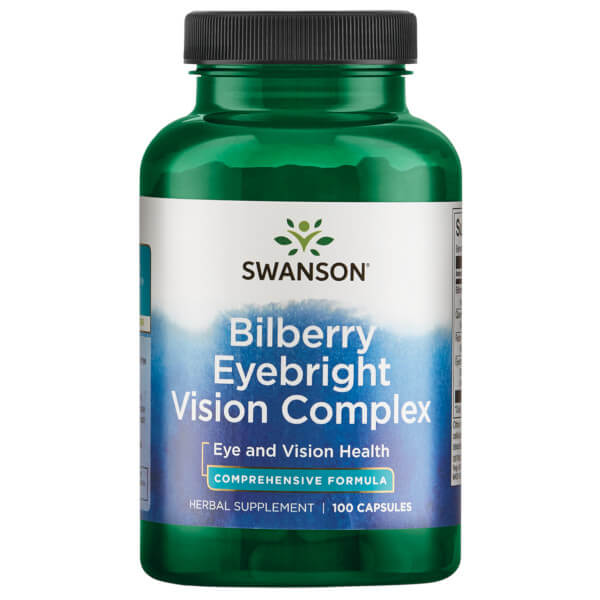 Swanson Bilberry Eyebright Vision Complex 100 Caps