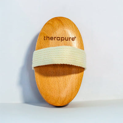 Therapure Ionic Dry Body Brush, Beech Handle and Copper Bristles