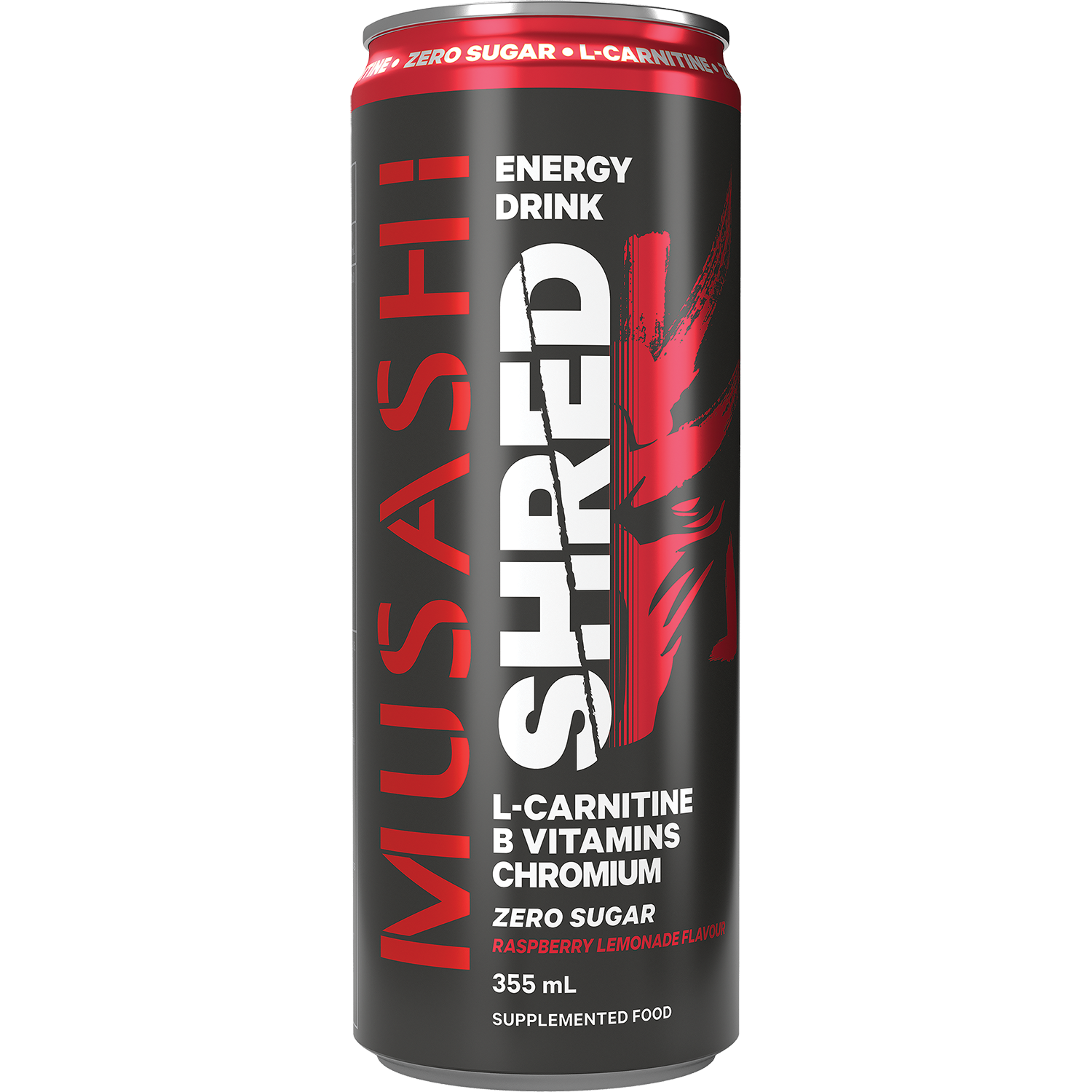 Musashi Shred Energy 12 Pack CLEARANCE Short Dated end of 23/09/2026