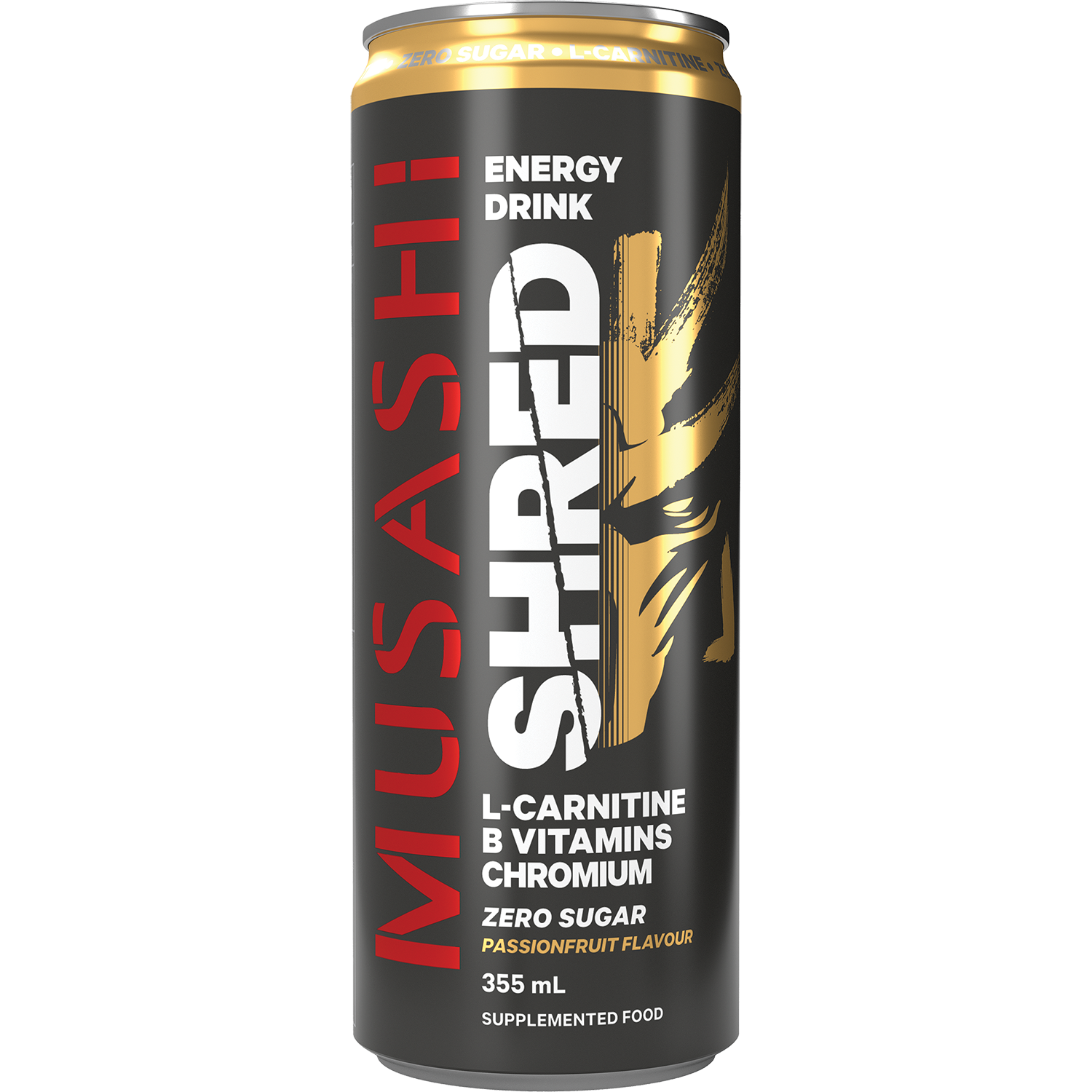 Musashi Shred Energy 12 Pack CLEARANCE Short Dated end of 23/09/2026