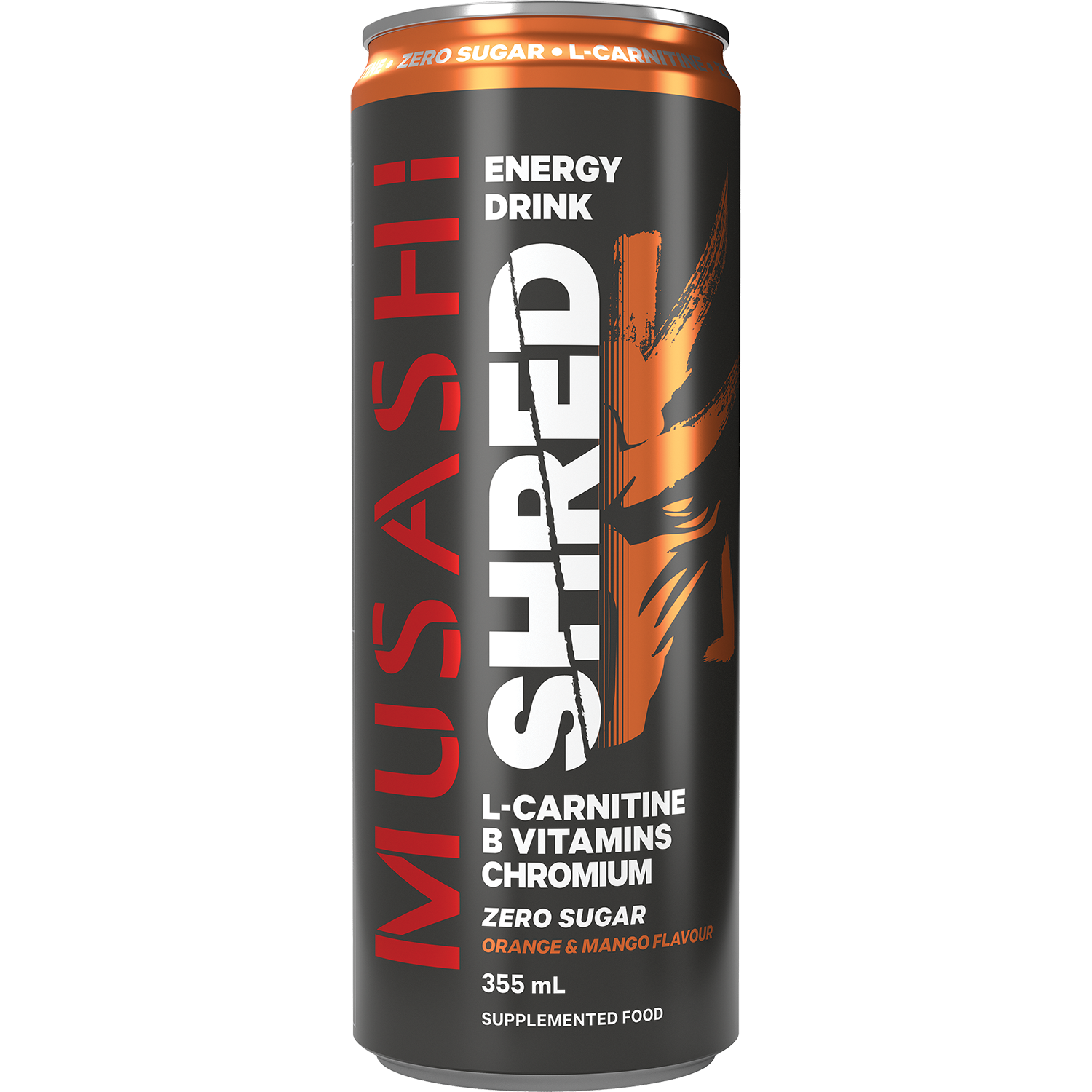 Musashi Shred Energy 12 Pack CLEARANCE Short Dated end of 23/09/2026